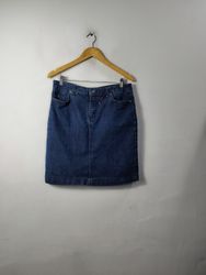 Saia de Jeans Gloria Vanderbilt