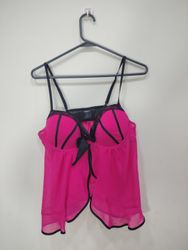 Apt. 9 Intimates Lingerie Babydoll Rosa e Nera
