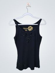 Bisou Bisou Black Tank Top