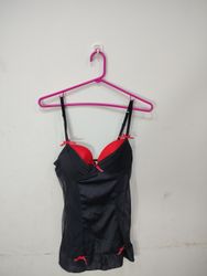 Black and Red Lingerie