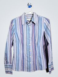 Merona Striped Button-Up Shirt