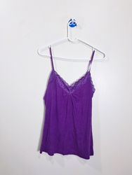 Worthington Stretch Lace Trim Cami