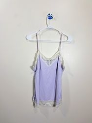 Central Park West Lace Trim Cami