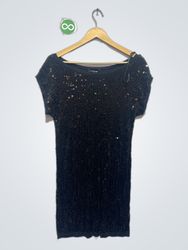 Bebe Pailletten-Minikleid