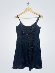 Rampage Black Slip Dress