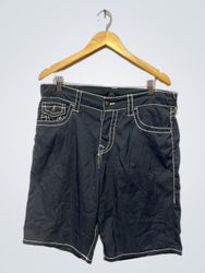 True Religion Ricky Relaxed Straight Shorts