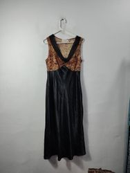 California Dynasty Women's Leopard Print Lace Trim..