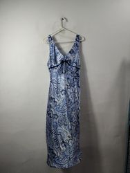 Jones New York Paisley Maxi Dress