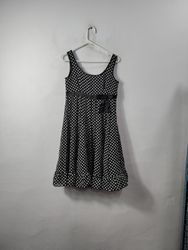 Sandra Darren Polka Dot Dress