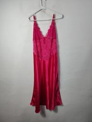 Camisa de Dormir com Renda Rosa