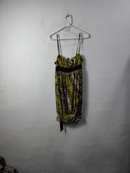Green Paisley Print Camisole