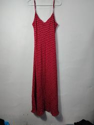 Karen Kane Red Floral Print Maxi Dress