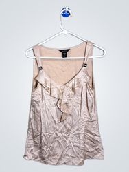 White House Black Market Silk Blend Tank Top