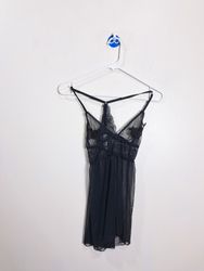Olianna & Co. Black Lace Babydoll