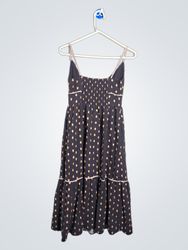 Universal Thread Women's Smocked Tiered Midi Dress