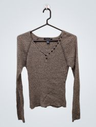 REFERENCE POINT Femme Pull Long À Manches Longues ..