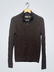 Croft & Barrow Cable Knit 1/4 Zip Sweater