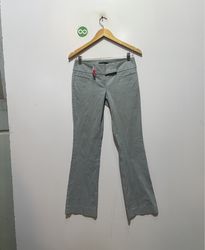 As Calças Bootcut Cinza Stretch Exato da Limited
