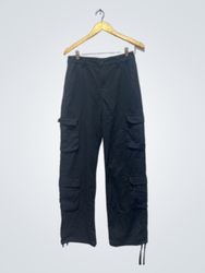 Pantalons cargo noirs