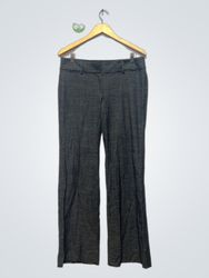 Calças cinzas femininas Ann Taylor LOFT