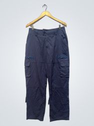 Pantalons cargo bleus