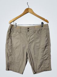 Shorts en bermuda kaki pour femmes Gloria Vanderbi..