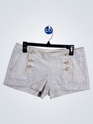 Shorts marins en mélange de lin Express