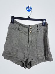 Shorts taille haute verts pour femmes Abercrombie ..