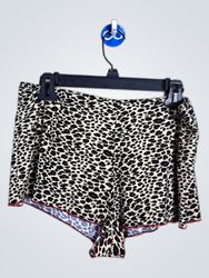 Shorts à imprimé léopard