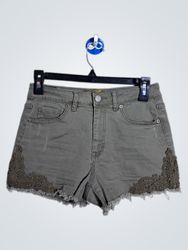 Shorts en denim taille haute Aeropostale
