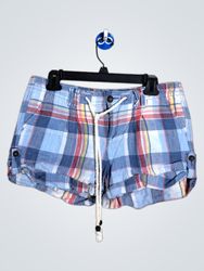 Shorts à carreaux Abercrombie & Fitch