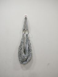 Silver Sequin Shoulder Bag