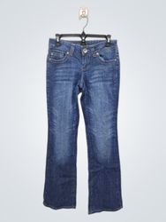 ZANA DI JEANS Women's Blue Denim Bootcut Jeans