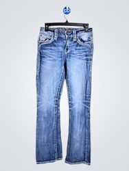 Jeans a gamba larga Rock Revival da donna