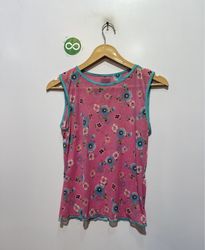 D&G Dolce & Gabbana Floral Mesh Tank Top