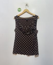 INC International Concepts Women's Brown Polka Dot..