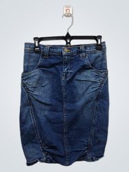 Cache Denim Skirt