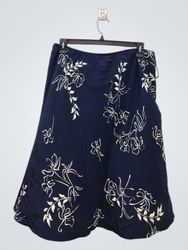 Lauren Ralph Lauren Floral Midi Skirt
