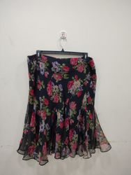 Ralph Lauren Floral Midi Skirt