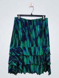 Cato Women's Tiered Ruffle Skirt