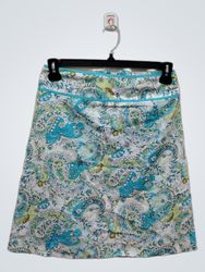 Paisley Print Skirt