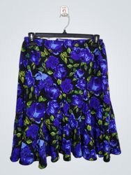 CATO Floral Print Skirt
