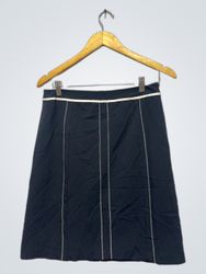 Ann Taylor Petite Black A-Line Skirt