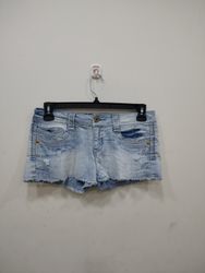 Wall Flower Denim Shorts