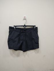Kanu Black Cargo Shorts