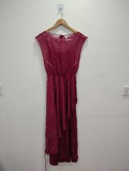 Beverly Bridal Shoppe Burgundy Dress