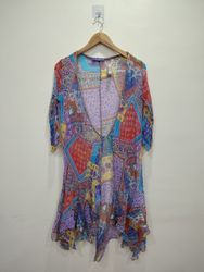 WOO-XOOOM PARIS Colorful Patchwork Kimono