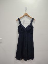 David's Bridal Black Dress Size 10 Style F12899