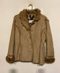 Seventy Seven Seoul Fur Trim Coat