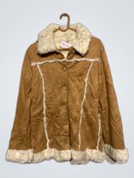 Disney Kids' Faux Fur Jacket